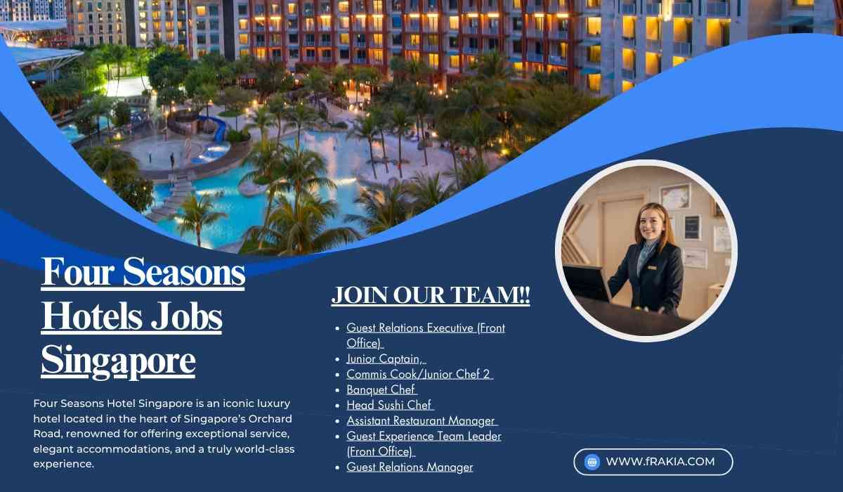 Four Seasons Hotels Jobs Singapore