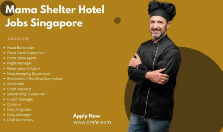 Mama Shelter Hotel Jobs Singapore
