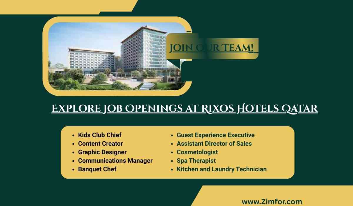 Explore Job Openings at Rixos Hotels Qatar