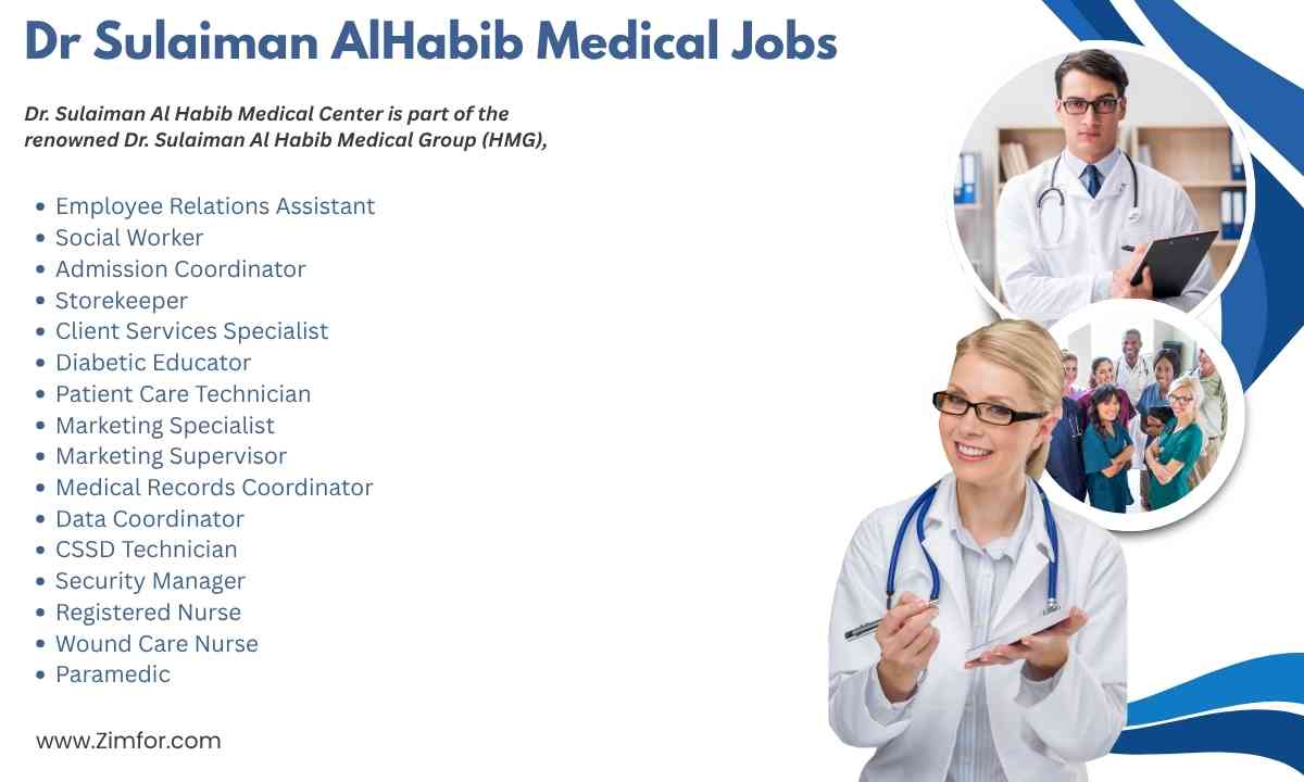 Dr Sulaiman AlHabib Medical Jobs