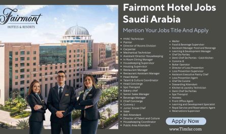 Fairmont Hotel Jobs Saudi Arabia