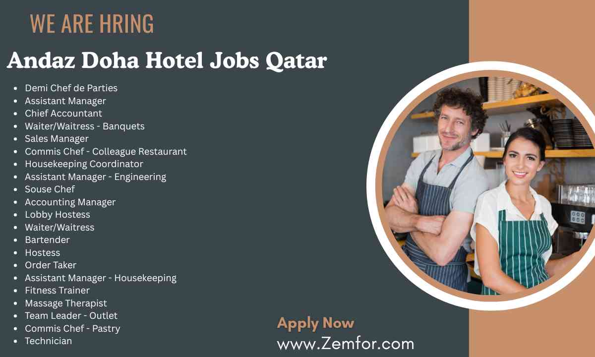 Andaz Doha Hotel Jobs Qatar