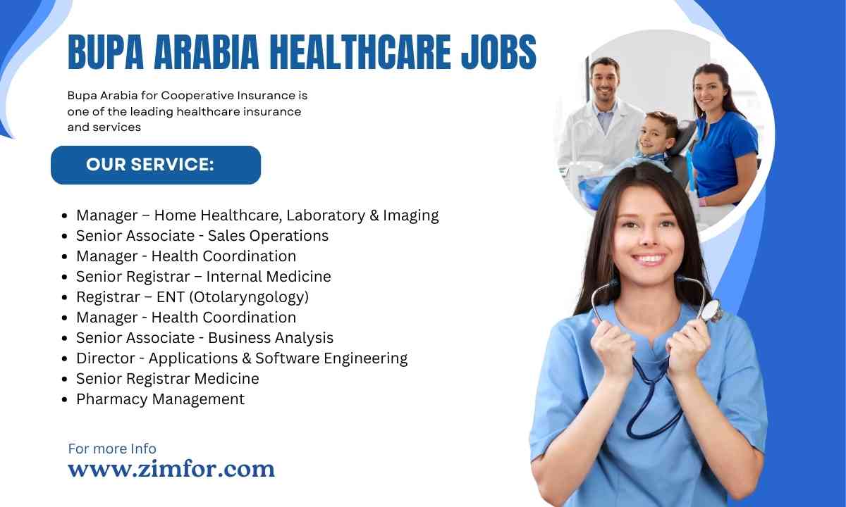 Bupa Arabia Healthcare Jobs