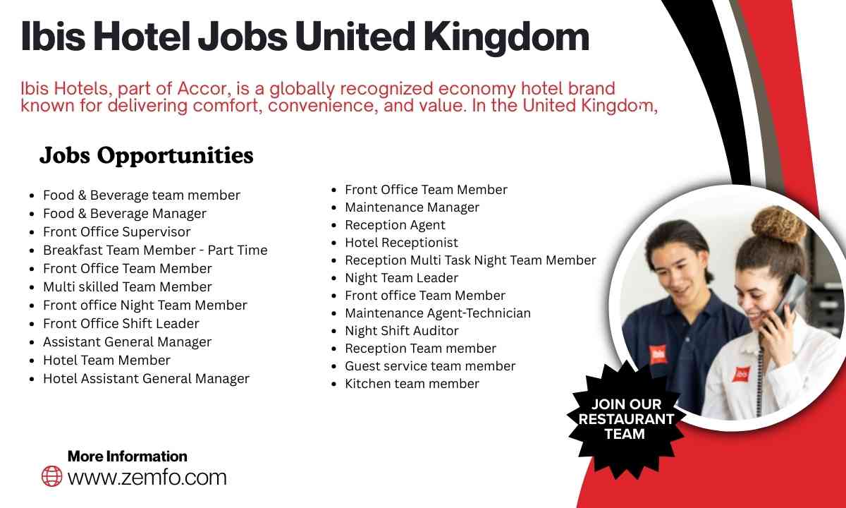 Ibis Hotel Jobs United Kingdom