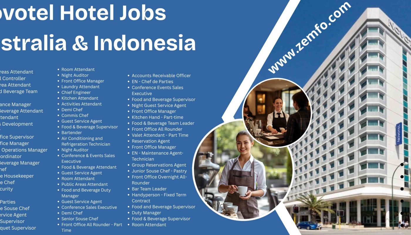 Novotel Hotel Jobs Australia & Indonesia