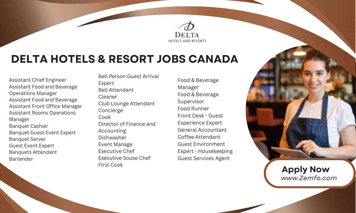 Delta Hotels & Resort Jobs Canada