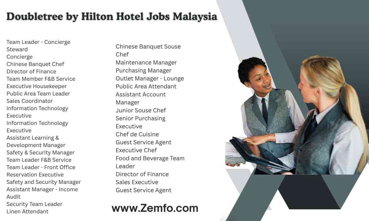 Doubletree by Hilton Hotel Jobs Malaysia