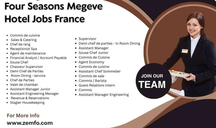 Four Seasons Megeve Hotel Jobs France