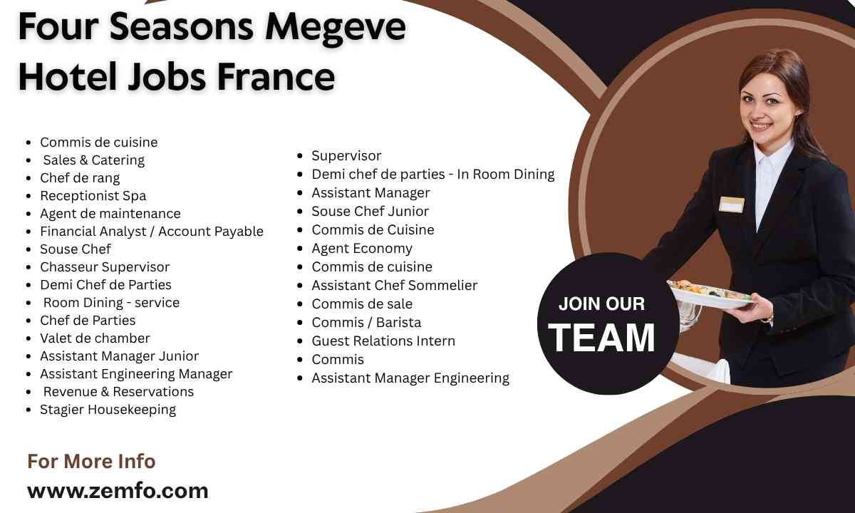 Four Seasons Megeve Hotel Jobs France