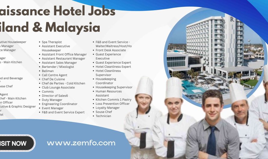 Renaissance Hotel Jobs Thailand & Malaysia