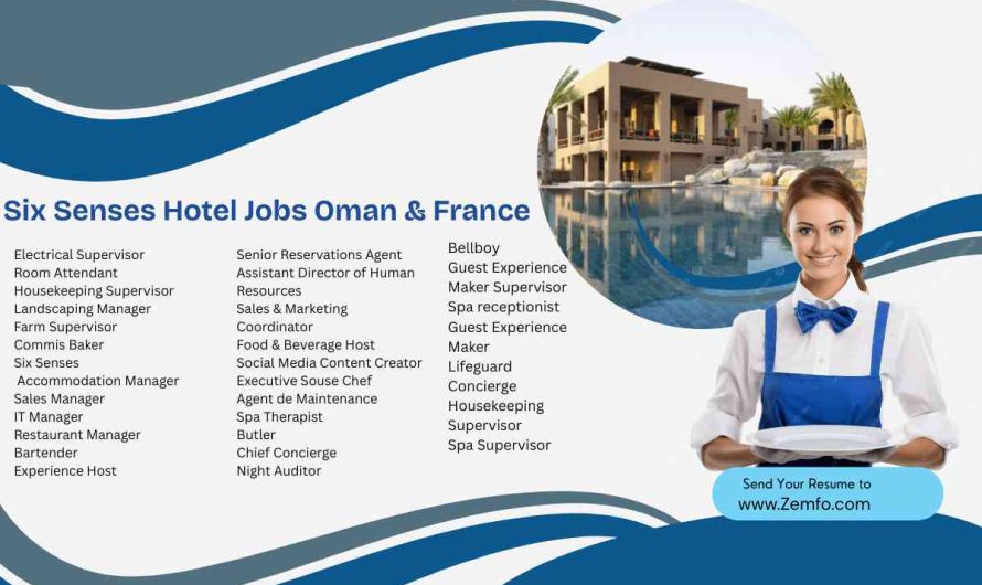 Six Senses Hotel Jobs Oman & France