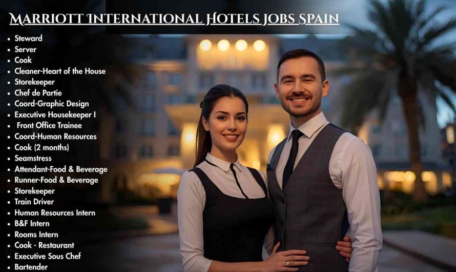 Marriott International Hotels Jobs  Spain