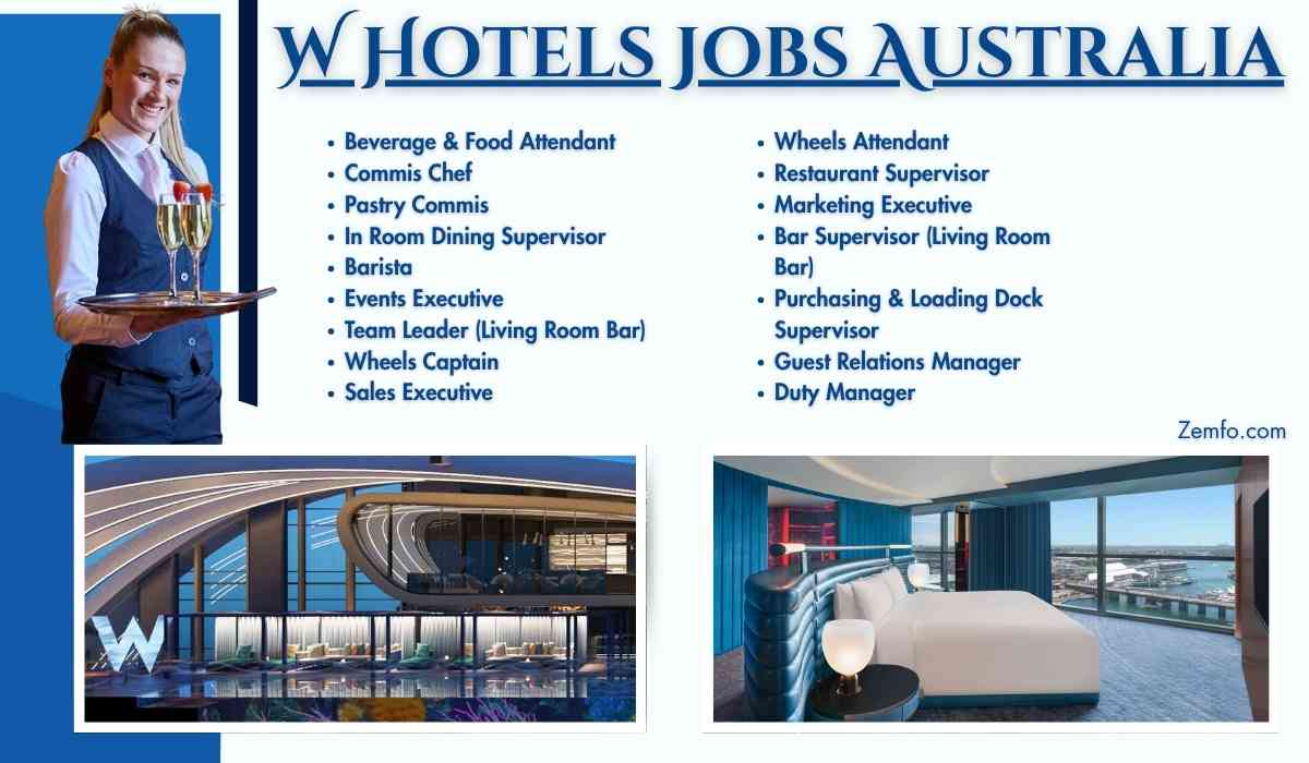 W Hotels Jobs Australia