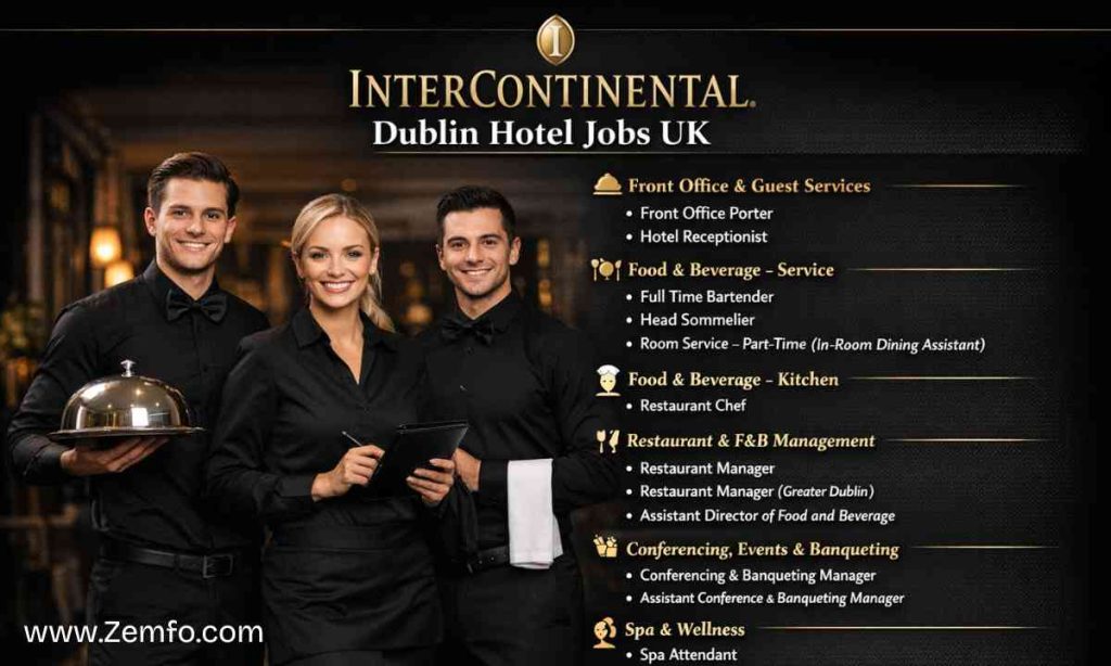 InterContinental Dublin Hotel Jobs UK