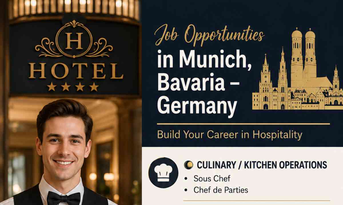 Job Opportunities in Munich, Bavaria – Germany