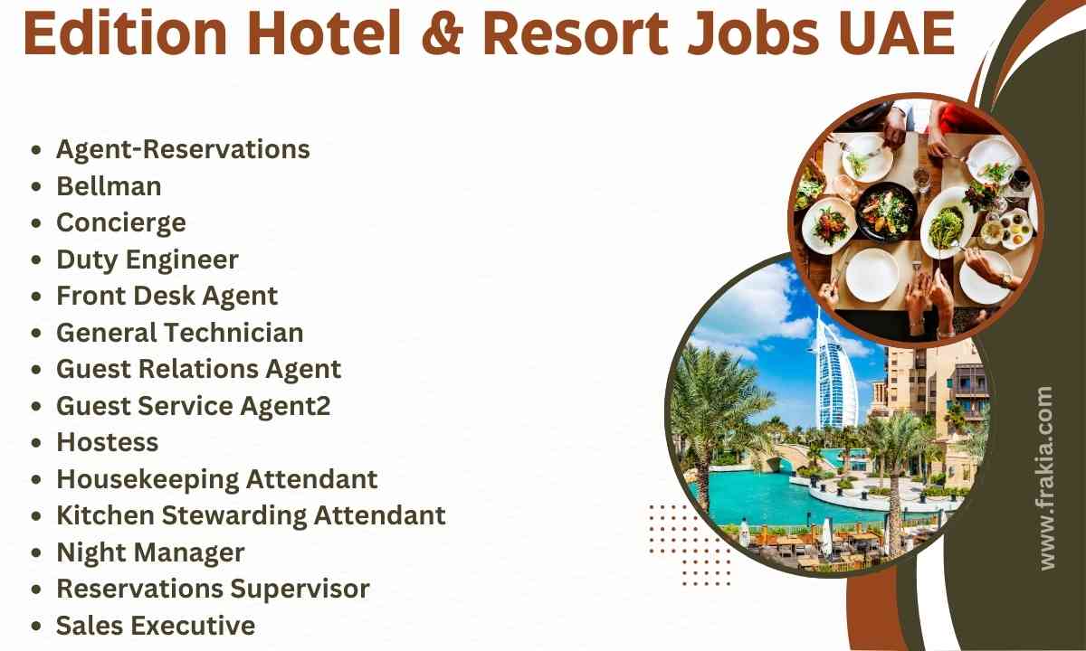 Edition Hotel & Resort Jobs UAE