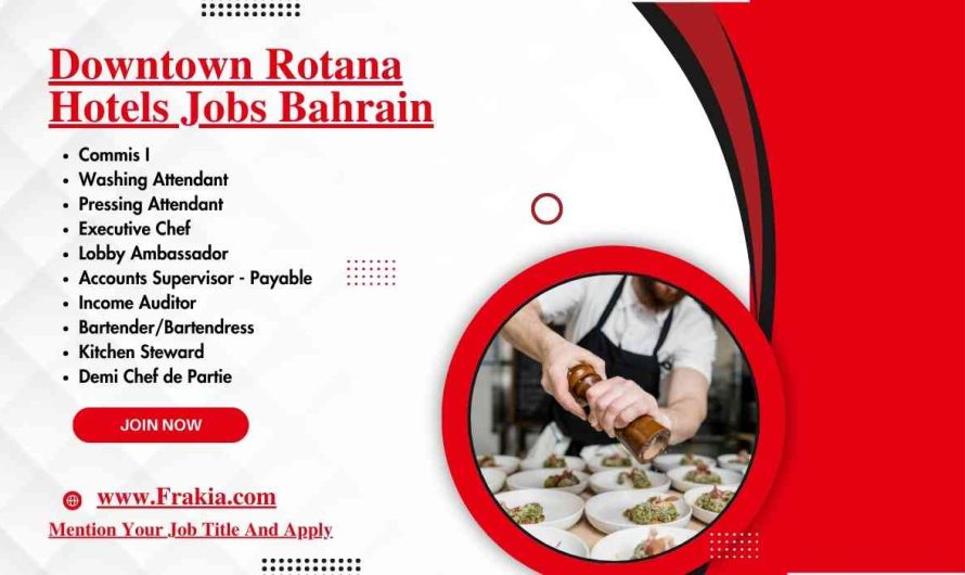 Downtown Rotana Hotels Jobs Bahrain