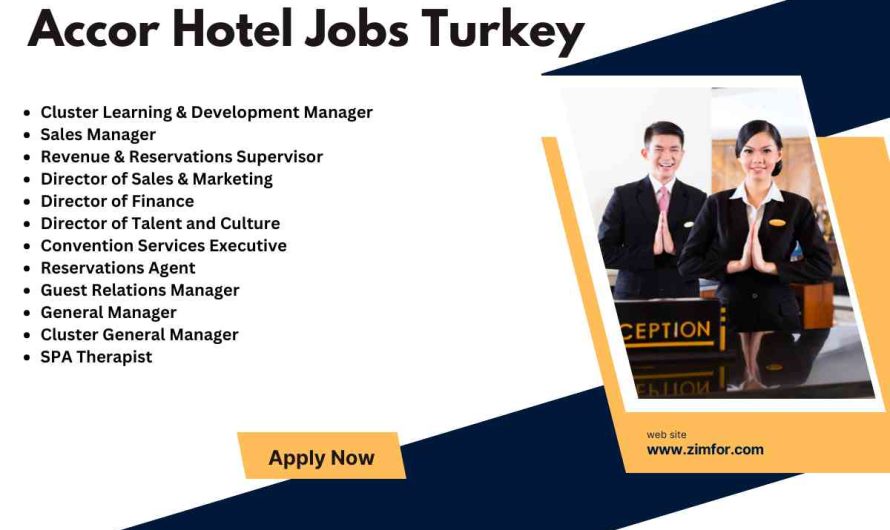 Accor Hotel Jobs Turkey