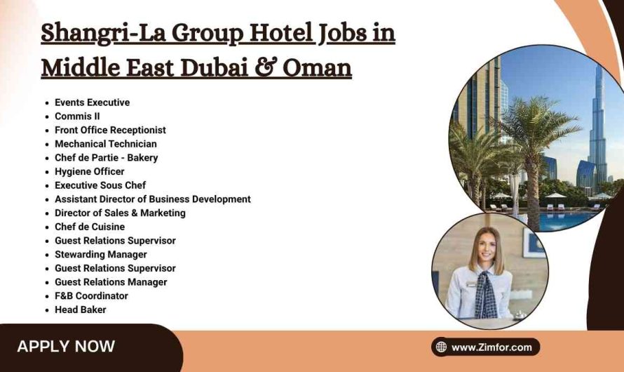 Shangri-La Group Hotel Jobs in Middle East Dubai & Oman