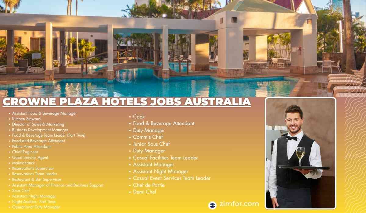 Crowne Plaza Hotels jobs Australia
