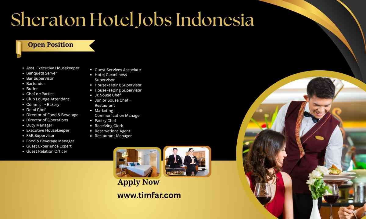 Sheraton Hotel Jobs Indonesia