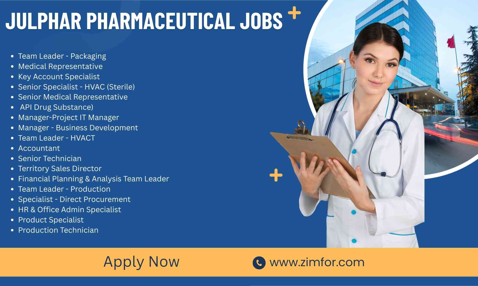 Julphar Pharmaceutical Jobs