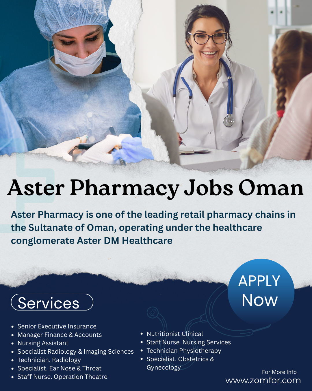 Aster Pharmacy Jobs Oman