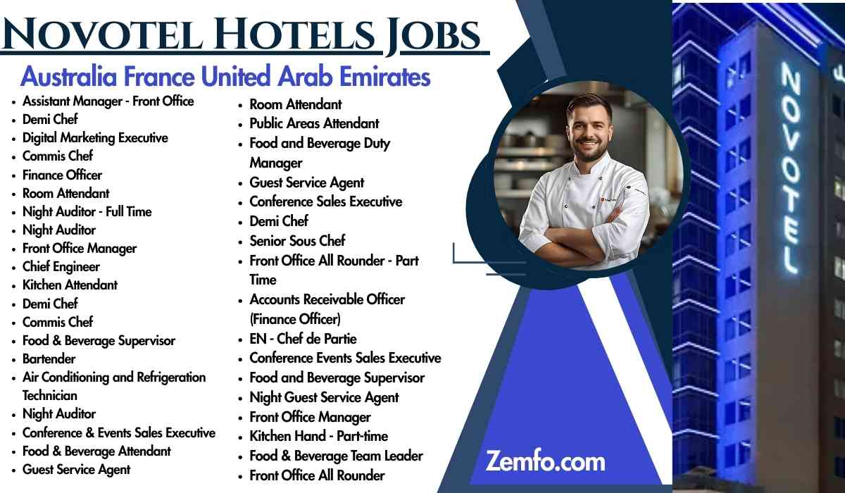 Novotel Hotels Jobs Australia France United Arab Emirates