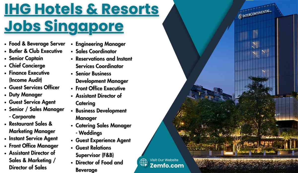 IHG Hotels & Resorts Jobs Singapore