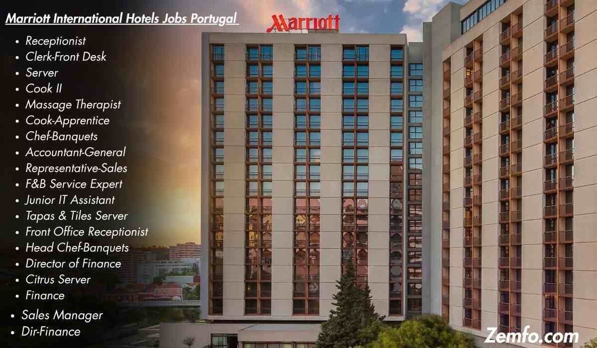 Marriott International Hotels Jobs Portugal