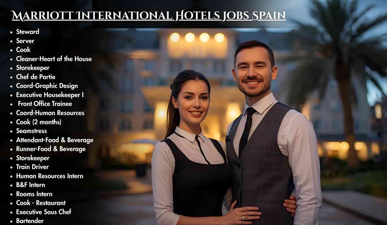 Marriott International Hotels Jobs Spain