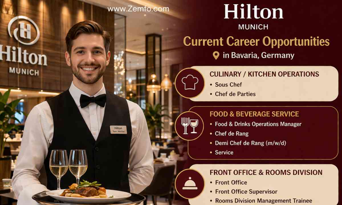 Hilton Munich Bavaria, Germany – Latest Hotel Jobs  