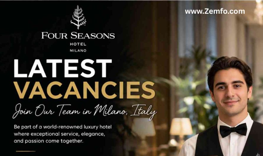 Latest Vacancies at Four Seasons Hotel Milano, Italy