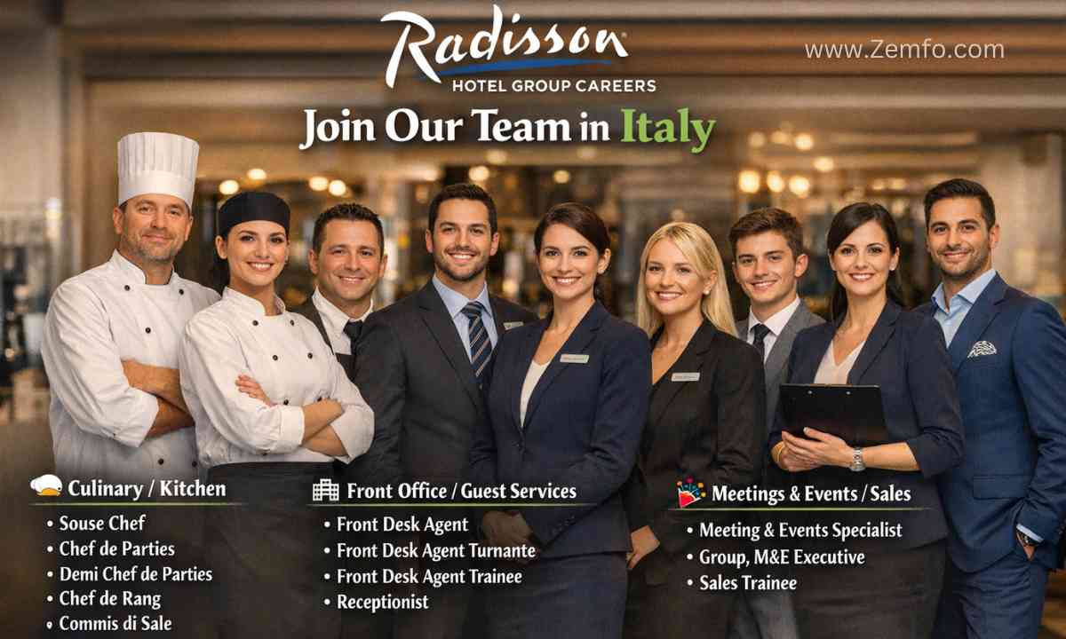 Radisson Hotel Group Careers – Join Our Team in Italy