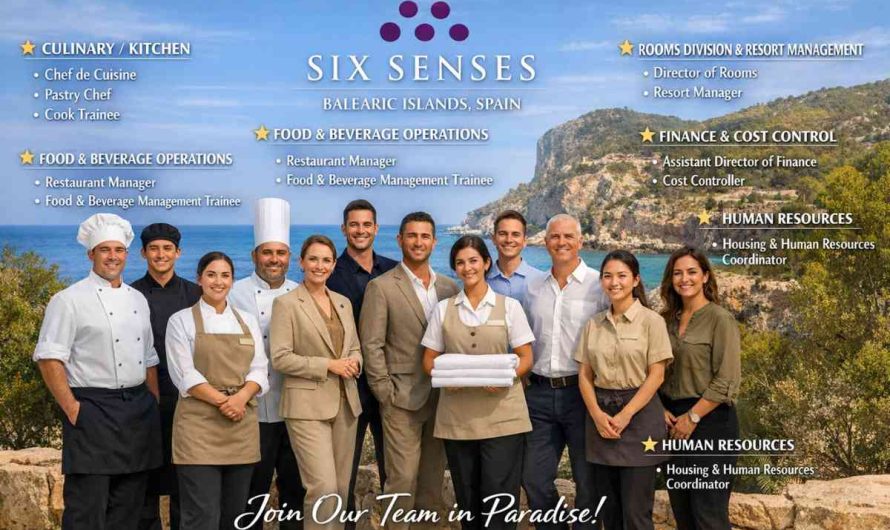 Six Senses Hotel Jobs Balearic Islands Spain