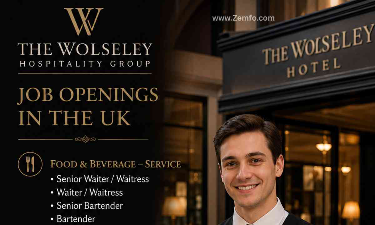 The Wolseley Hospitality Group – Job Openings in the UK