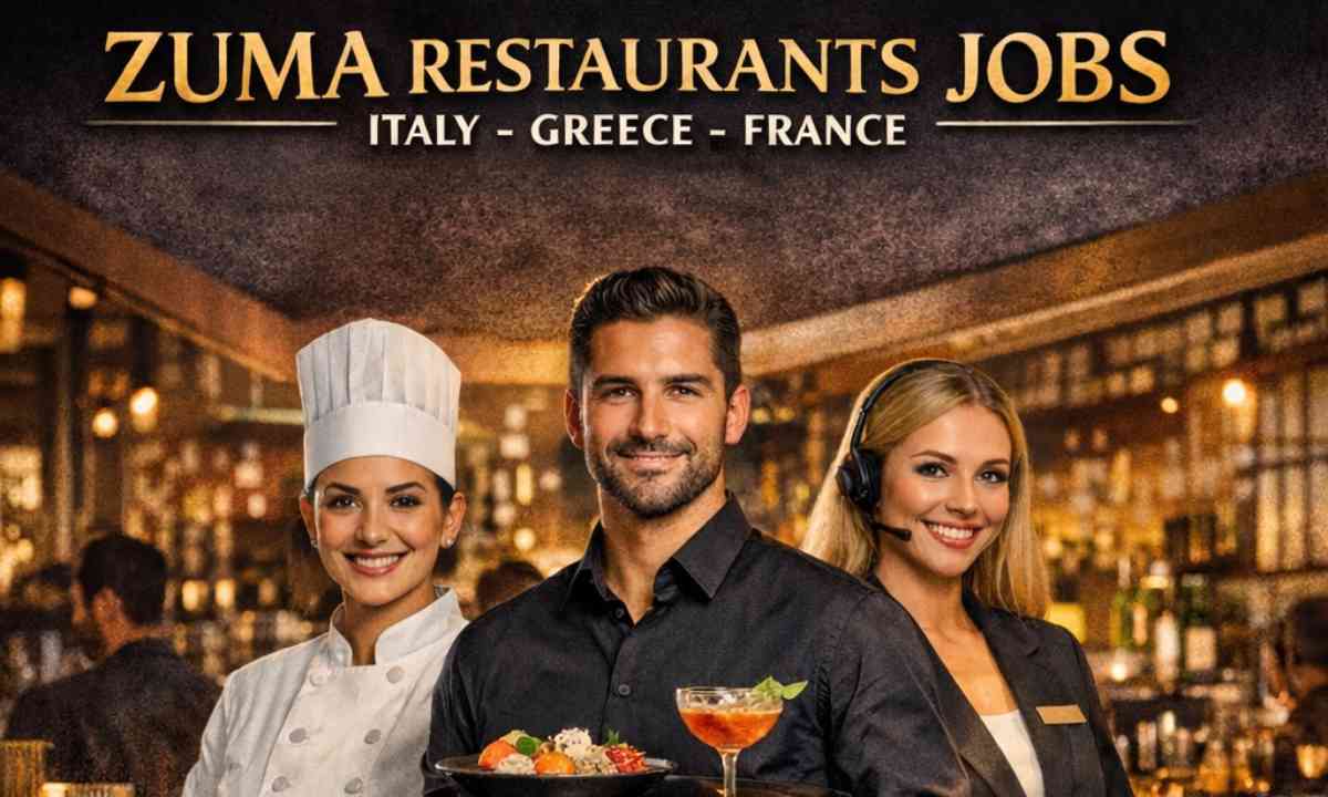 Zuma Careers Italy, Greece & France – Apply Today