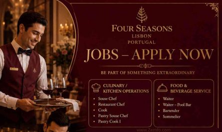 Four Seasons Lisbon Portugal Jobs – Apply Now