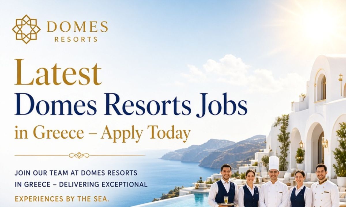 Latest Domes Resorts Jobs in Greece – Apply Today’
