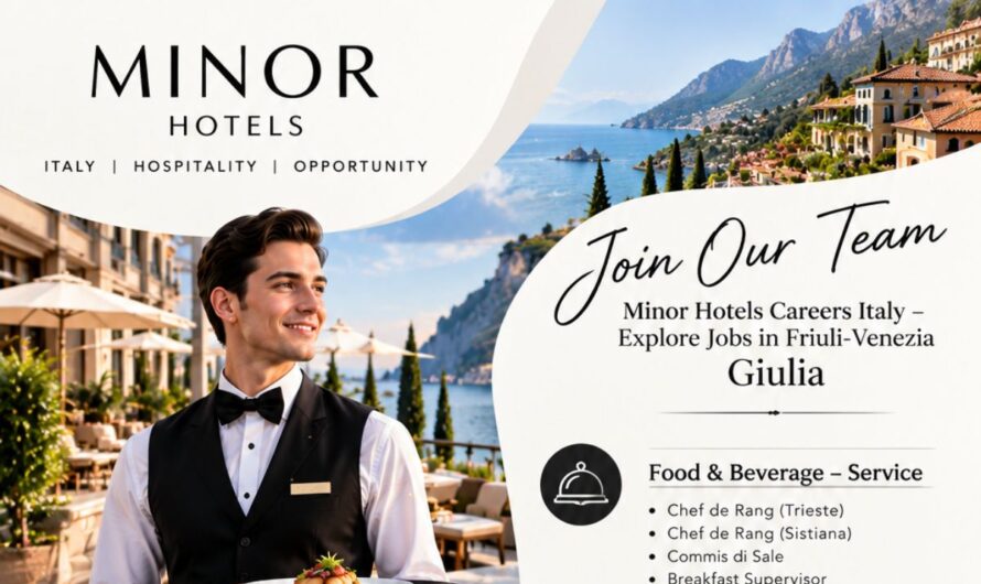 Minor Hotels Careers Italy – Explore Jobs in Friuli-Venezia Giulia