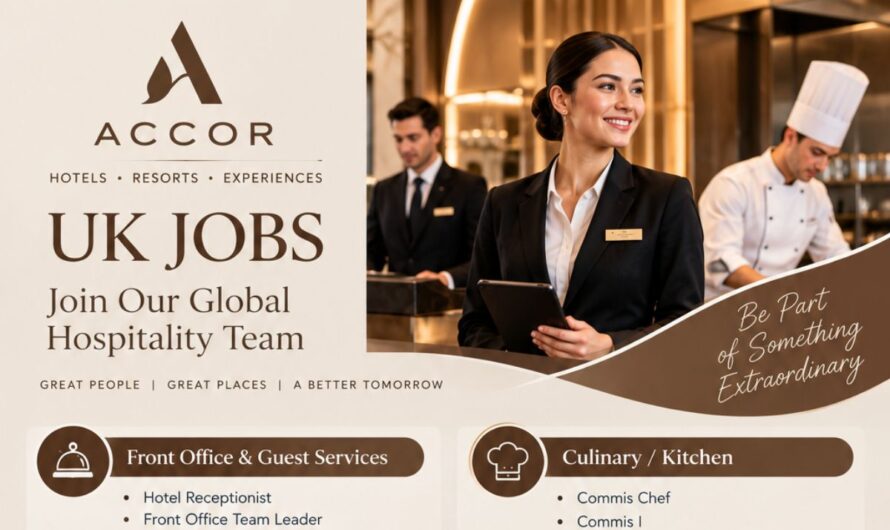 Accor UK Jobs – Join Our Global Hospitality Team