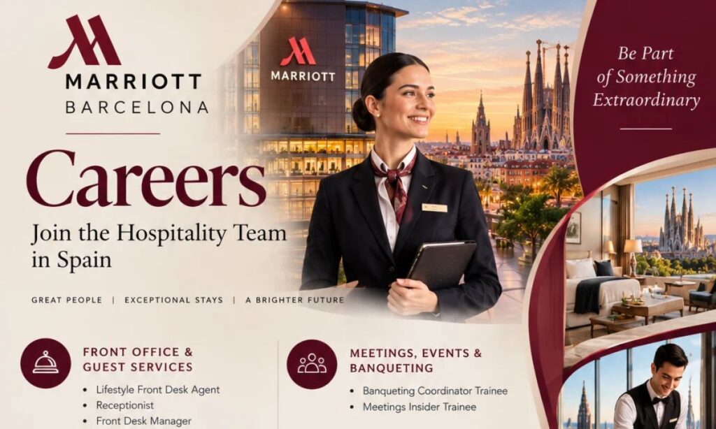 Marriott Barcelona Careers – Join the Hospitality Team in Spain